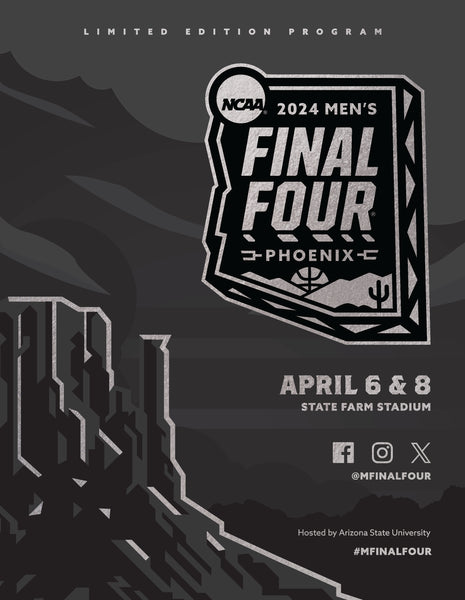 Limited Edition 2024 NCAA Men's Final Four Program