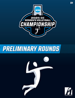 2024 NCAA Division I Women's Volleyball Preliminary Rounds Program