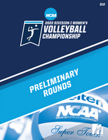 2022 NCAA Division I Women's Volleyball Preliminary Rounds Program
